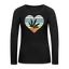 Weed Heart - Damen Cannabis Sweater - Anthrazit