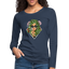 Pot Girl - Damen Cannabis Sweater - Navy
