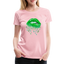Weed Kiss - Damen Cannabis T-Shirt - Hellrosa