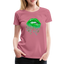 Weed Kiss - Damen Cannabis T-Shirt - Malve