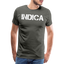 Indica - Herren Cannabis T-Shirt - Asphalt