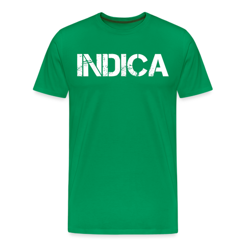 Indica - Herren Cannabis T-Shirt - Kelly Green