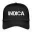 Indica - Trucker Cannabis Cap - Schwarz/Schwarz