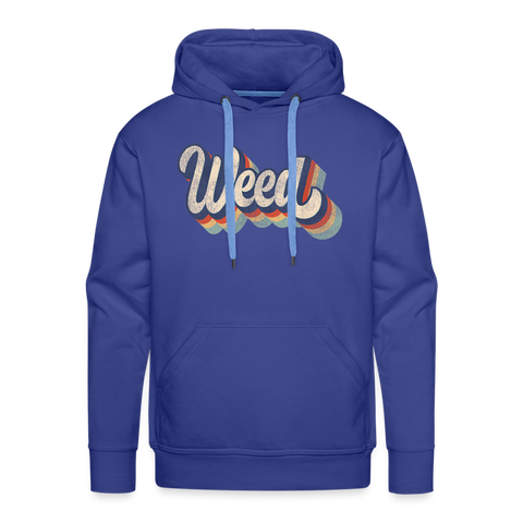 Weed - Herren Cannabis Hoodie - Königsblau