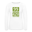 99 Problems - Damen Cannabis Sweater - weiß