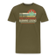 Burning Legend - Herren Cannabis T-Shirt - Khaki