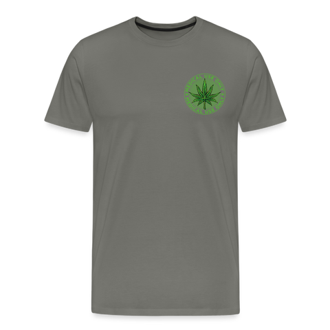 Medical Use Only - Herren Cannabis T-Shirt - Asphalt