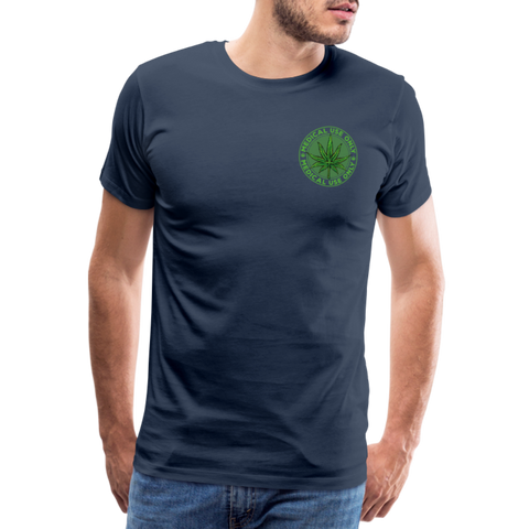 Medical Use Only - Herren Cannabis T-Shirt - Navy