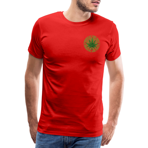 Medical Use Only - Herren Cannabis T-Shirt - Rot