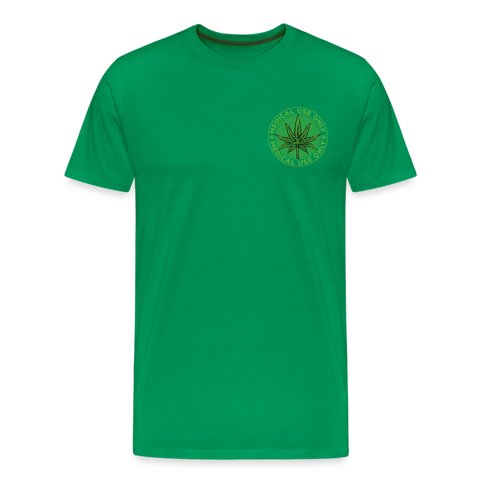 Medical Use Only - Herren Cannabis T-Shirt - Kelly Green