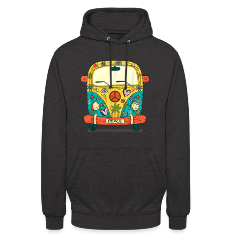 Peace Bus - Unisex Cannabis Sweater - Anthrazit