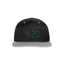420 - Cannabis Snapback Cap - Schwarz/Grau