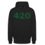 420 - Unisex Cannabis Hoodie - Schwarz