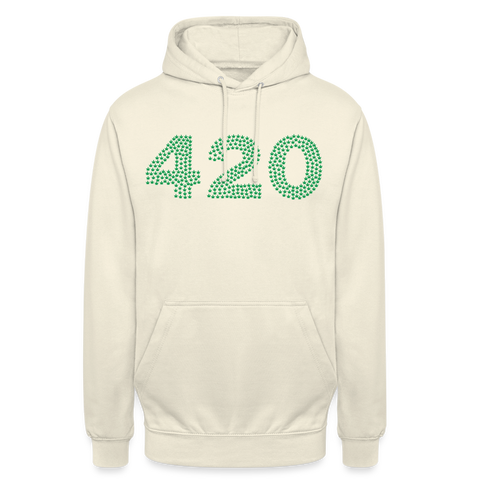 420 - Unisex Cannabis Hoodie - Vanille-Milchshake