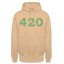 420 - Unisex Cannabis Hoodie - Beige