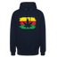 Jamaika Leaf - Unisex Cannabis Hoodie - Navy