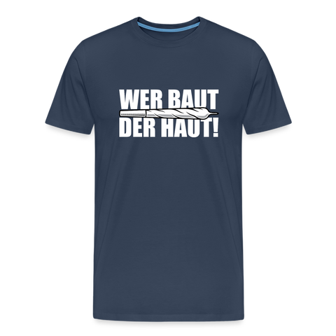 W.B.D.H. - Herren Cannabis T-Shirt - Navy