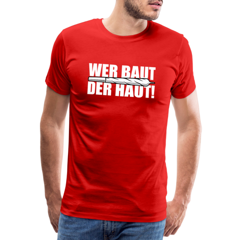 W.B.D.H. - Herren Cannabis T-Shirt - Rot