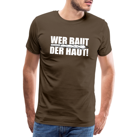 W.B.D.H. - Herren Cannabis T-Shirt - Edelbraun