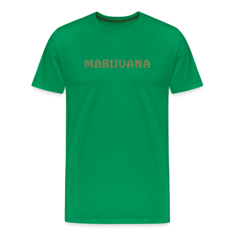 Marijuhana - Herren Cannabis T-Shirt - Kelly Green