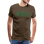 420 - Herren Cannabis T-Shirt - Edelbraun