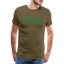 420 - Herren Cannabis T-Shirt - Khaki