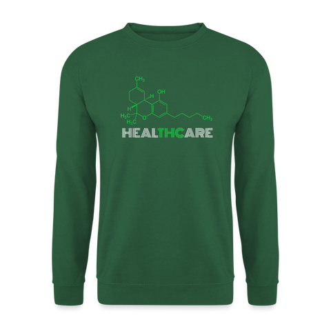 Healthcare - Herren Cannabis Pullover - Grün