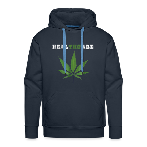 Health Care - Herren Cannabis Hoodie - Navy