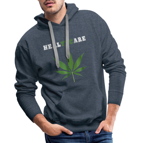 Health Care - Herren Cannabis Hoodie - Jeansblau