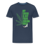 My Couch Not From - Herren Cannabis T-Shirt - Navy
