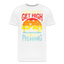 Get High Go Fishing - Herren Cannabis T-Shirt - weiß