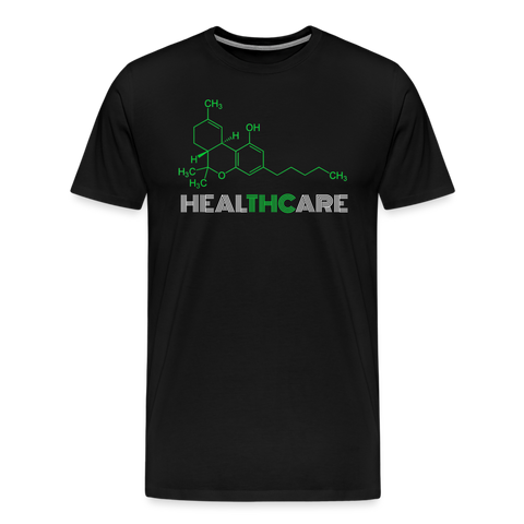 Healthcare - Herren Cannabis T-Shirt - Schwarz