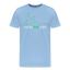 Healthcare - Herren Cannabis T-Shirt - Sky