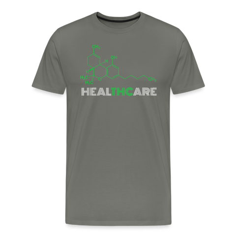 Healthcare - Herren Cannabis T-Shirt - Asphalt