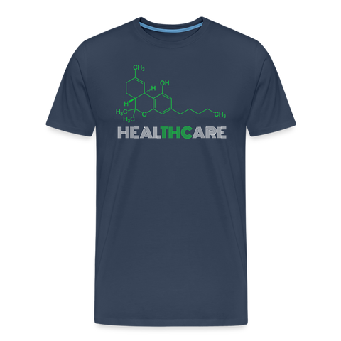 Healthcare - Herren Cannabis T-Shirt - Navy