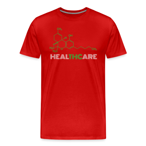 Healthcare - Herren Cannabis T-Shirt - Rot