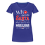 Who Needs Santa - Cannabis Christmas Damen T-Shirt - Königsblau